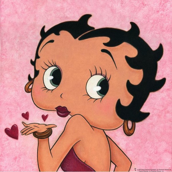 Betty Boop Studio Art