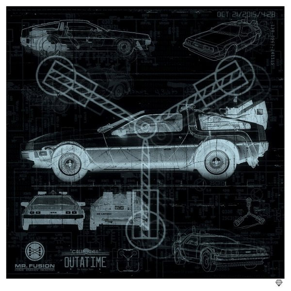 Great Scott - Delorean X-Ray