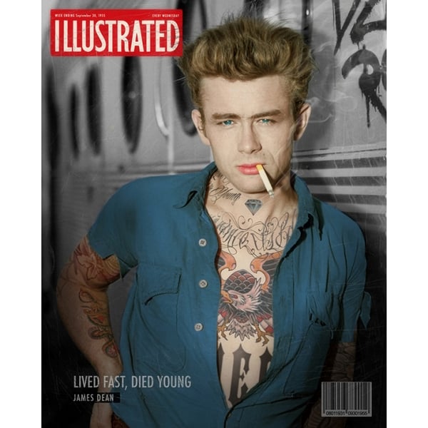 James Dean (Colour Tattoo Cover)