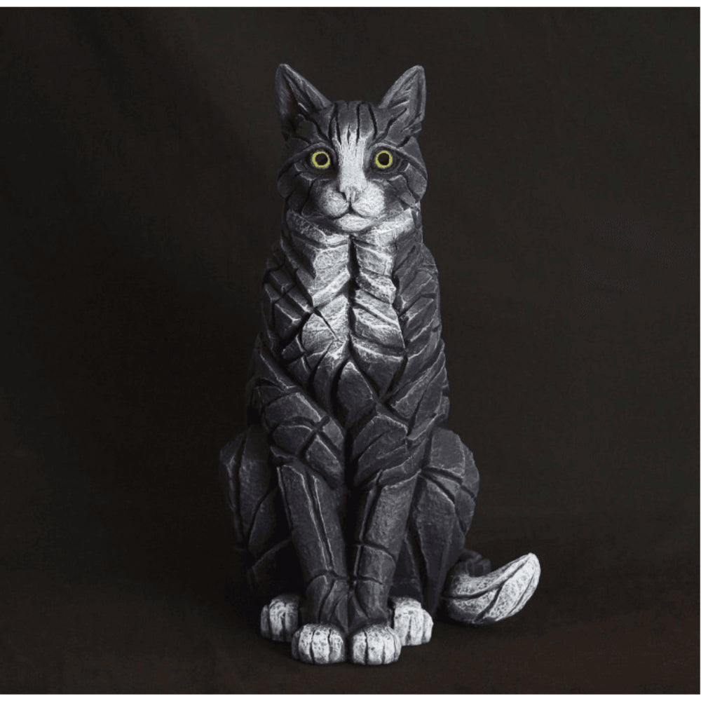 Black & White Sitting Cat