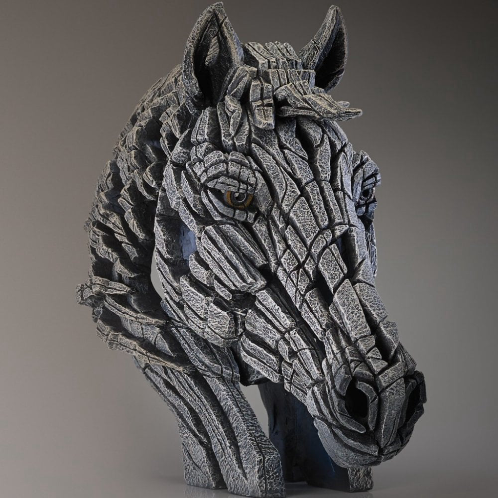 Horse Bust - White