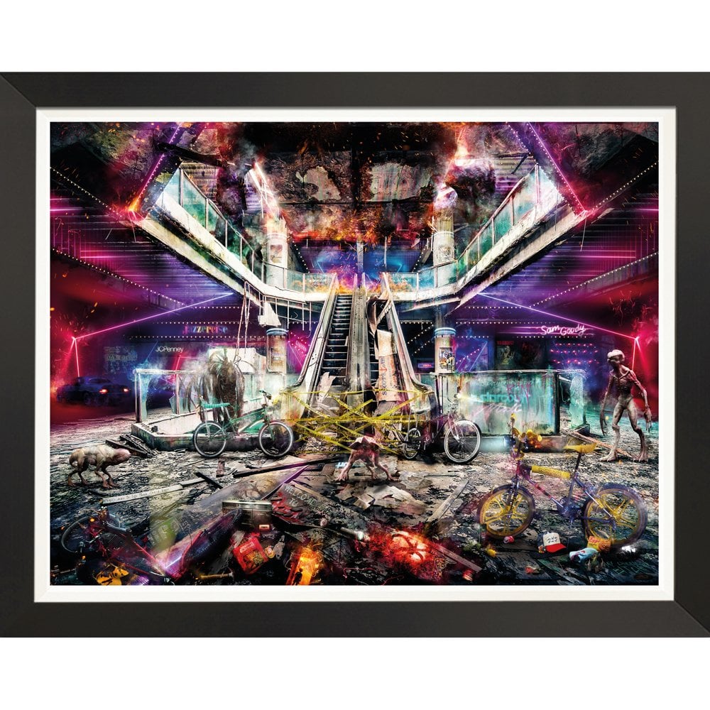 'RUN! (Stranger Things - canvas)