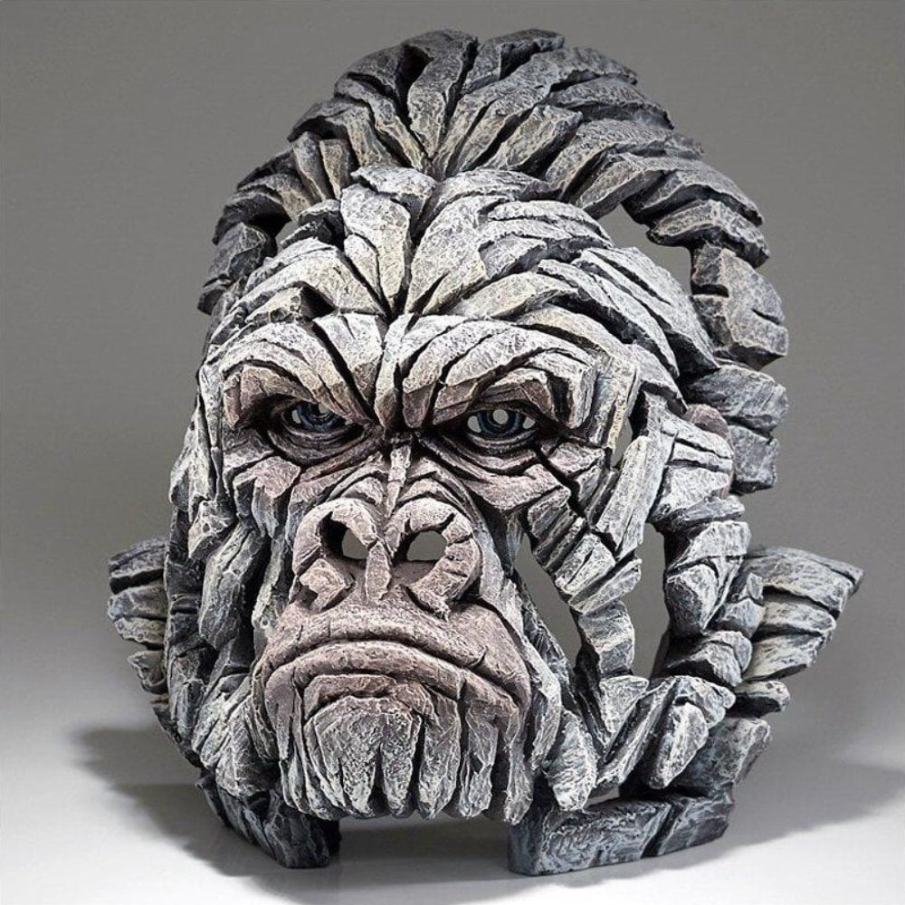 Gorilla Bust (White)