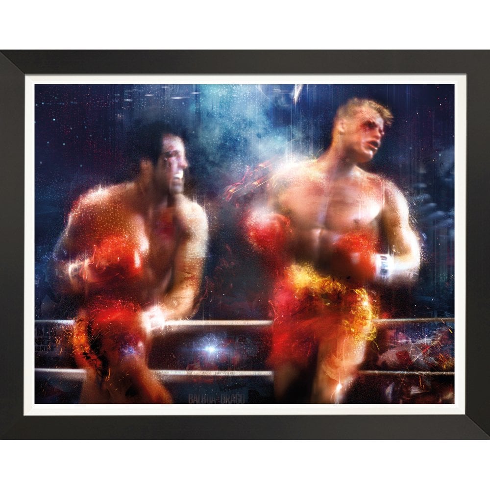 'Keep Moving Forward' Rocky Balboa (canvas)