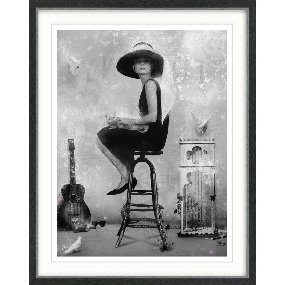 'Free Spirit' Breakfast At Tiffany's (Black & White - deluxe)