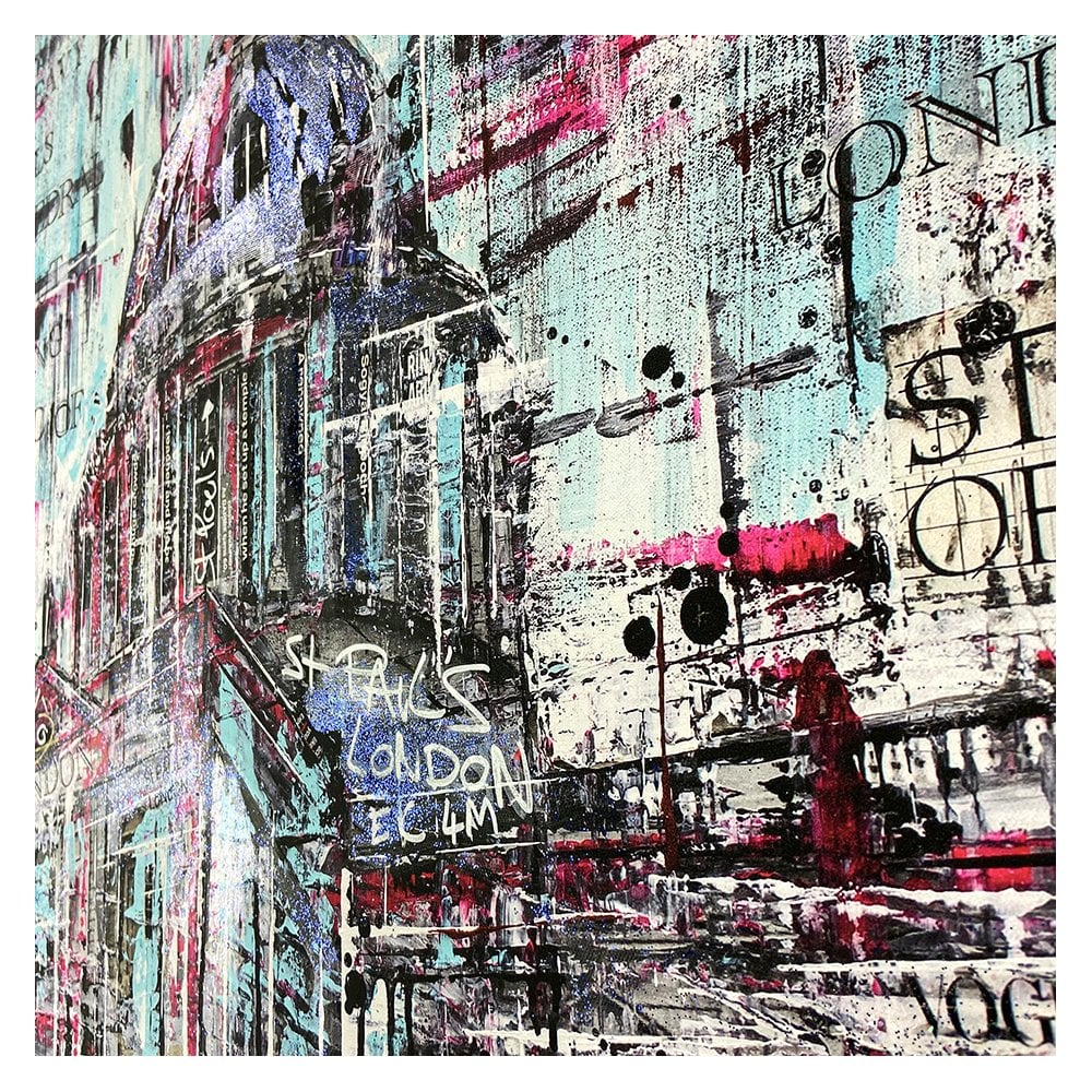 The Heavy Bell Of St.Pauls - London II (Canvas Edition)