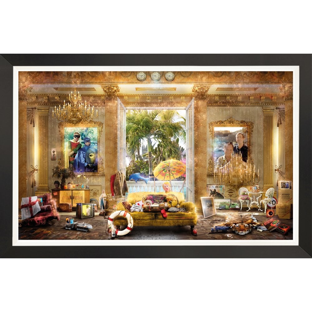 'He Who Dares, Wins!' Only Fools & Horses (Panoramic) - (Premium Canvas)