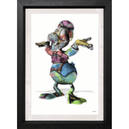 Donald Small Grey Background