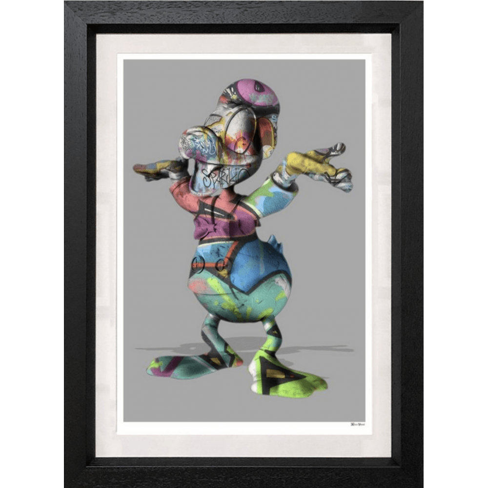 Donald Small Grey Background