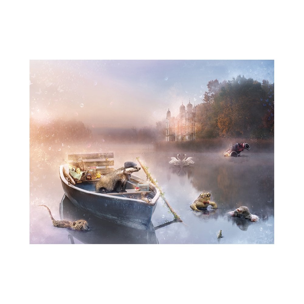 'Wanderlust' - The Wind in the Willows (Premium Canvas Edition)