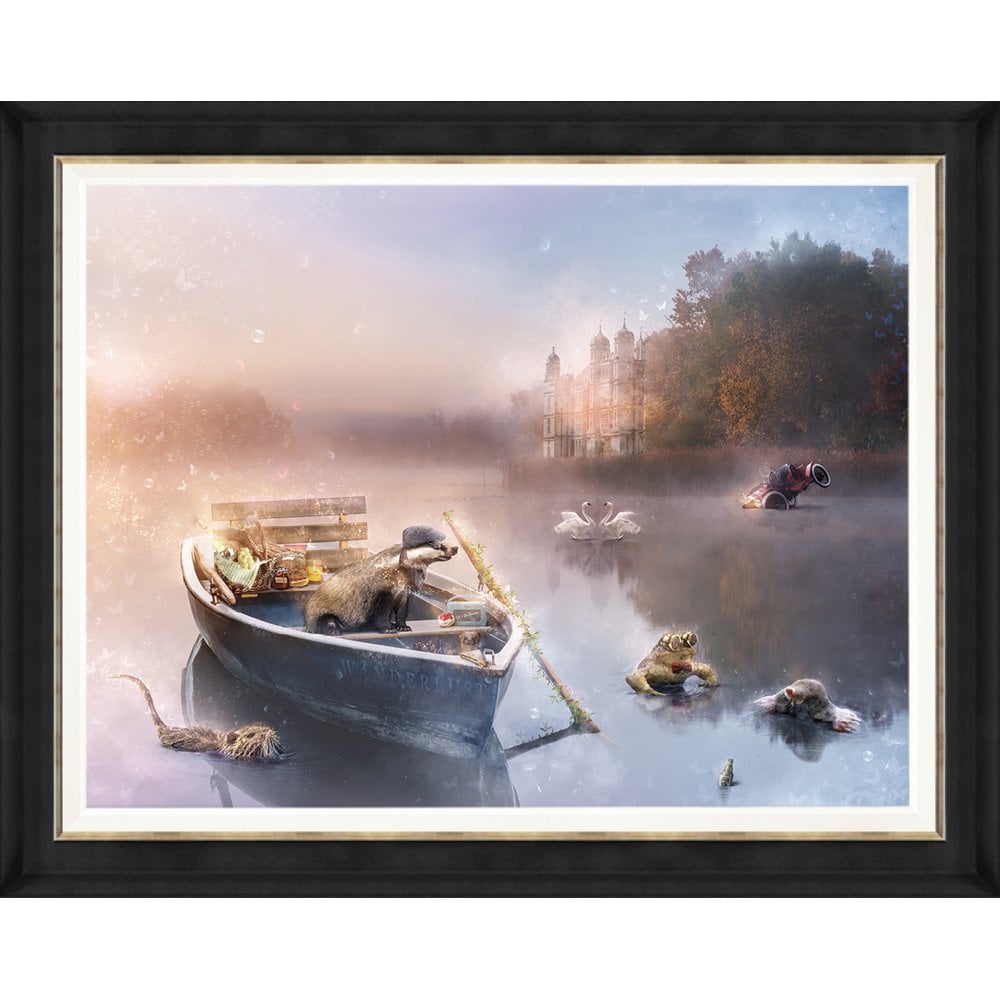 'Wanderlust' - The Wind in the Willows (Premium Canvas Edition)