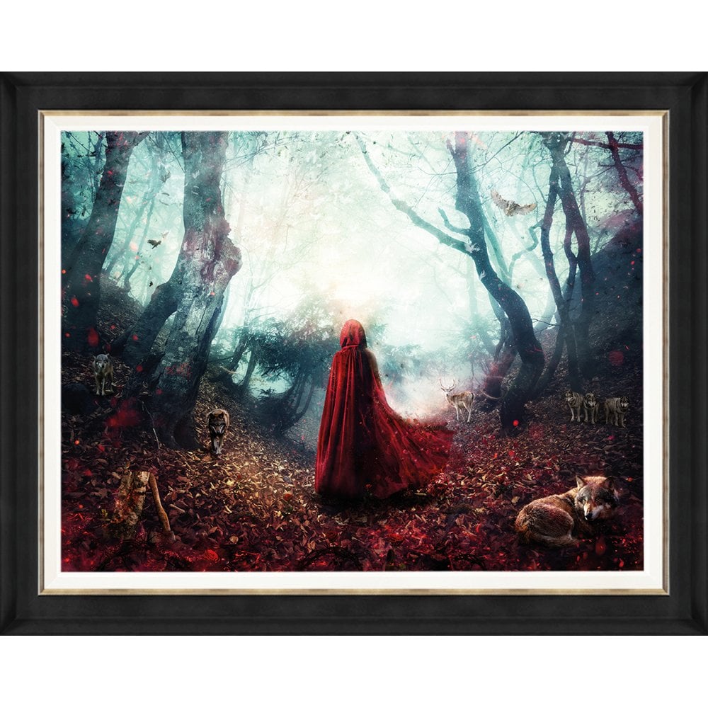 'Fight or Flight' - Little Red Riding Hood (Premium Canvas Edition)