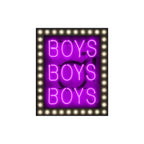 Boys Boys Boys - Purple (Small)