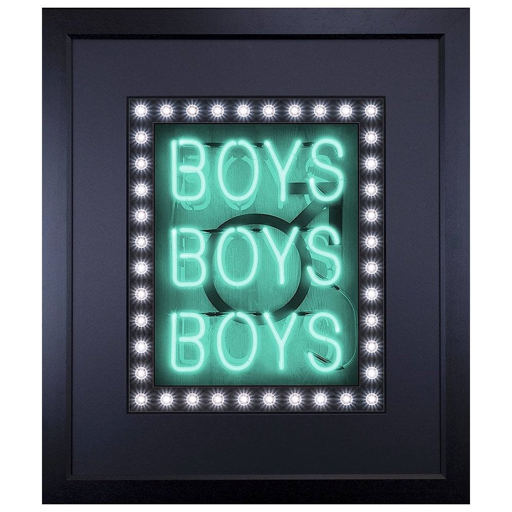 Boys Boys Boys - Turquoise (Small)