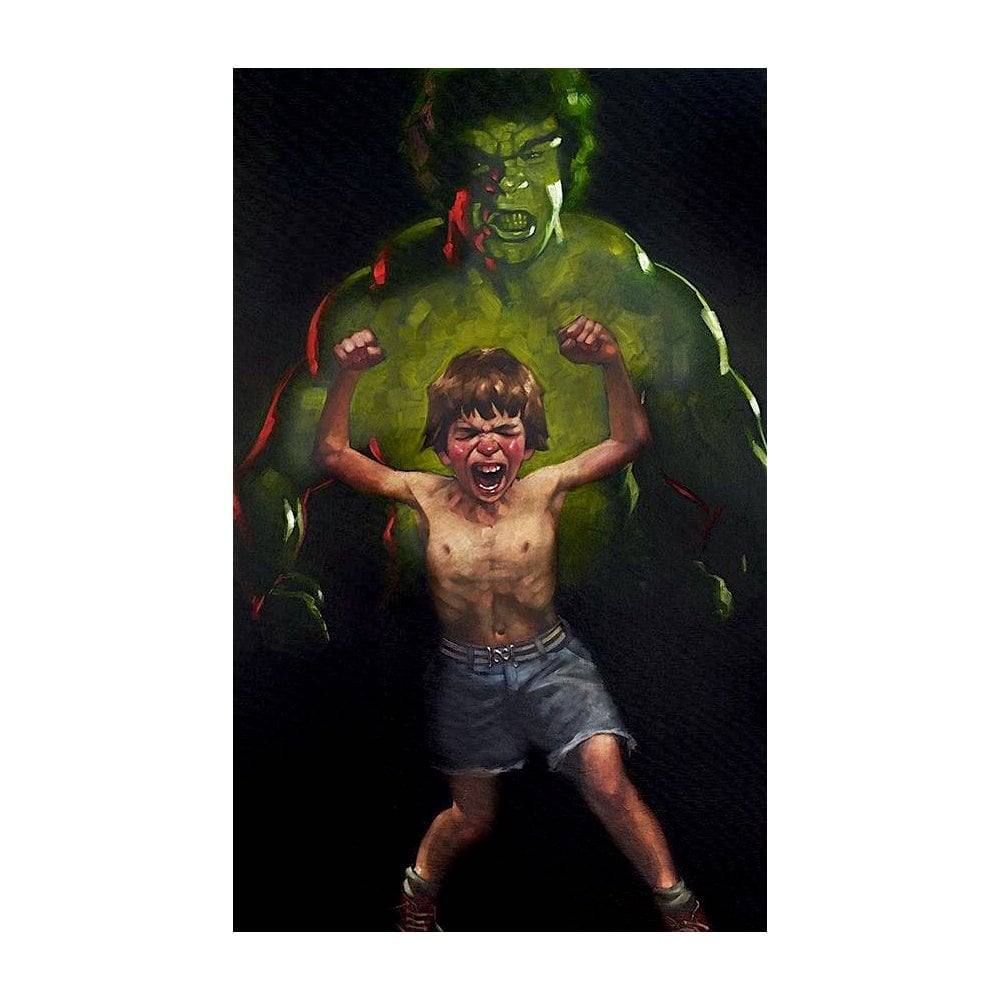 Dr Bruce Banner is Bathed in The Full Force of The Mysterious Gamma Rays