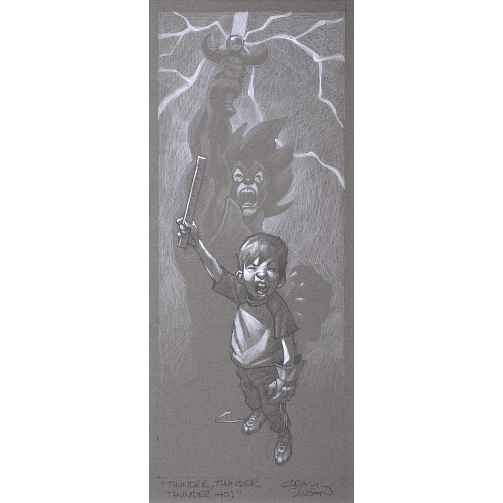 Thunder, Thunder, Thunder Cats Hooo (Sketch)