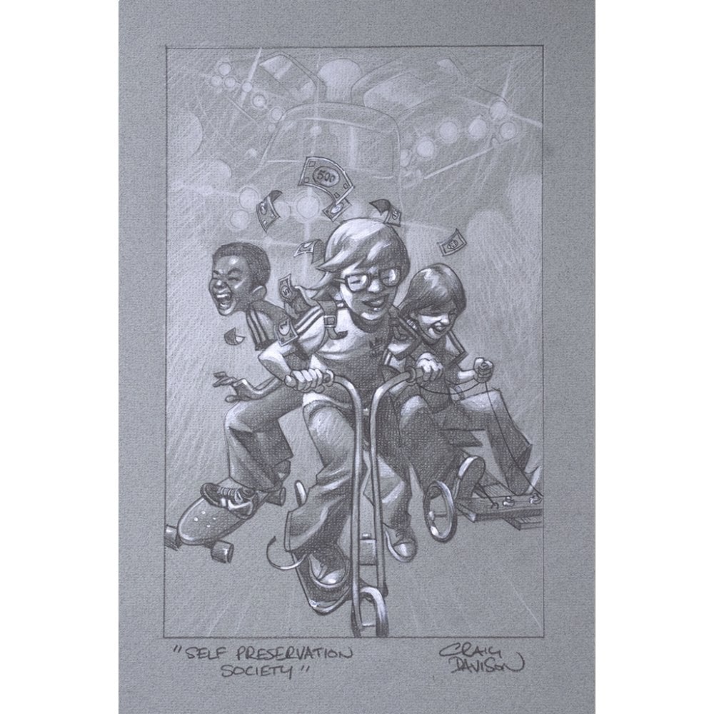 Self-Preservation Society (Original Sketch)