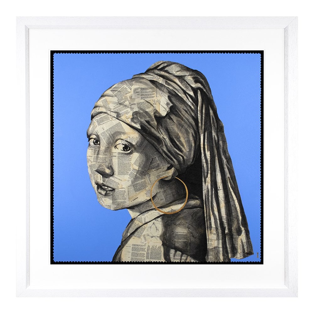 Girl With A Hoop Earing