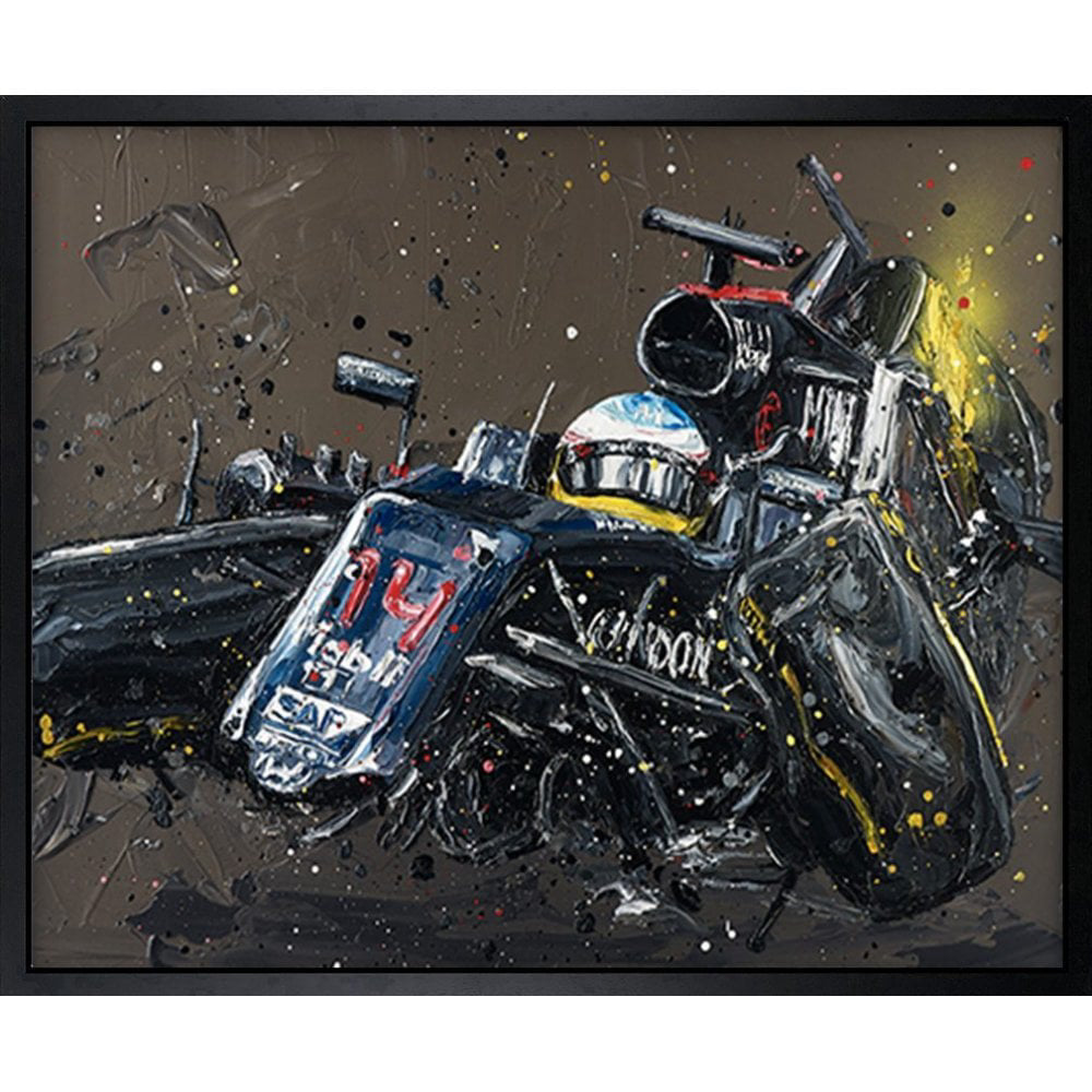Alonso Crash