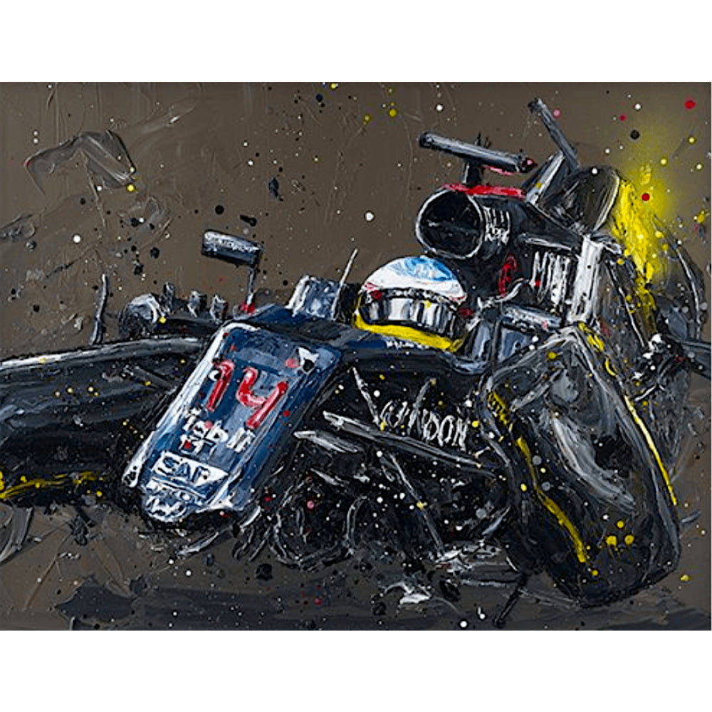 Alonso Crash