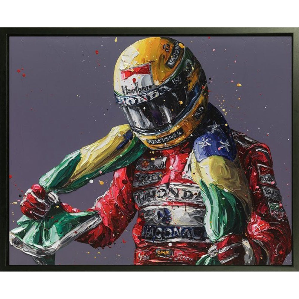 Senna Flag - 25th Anniversary