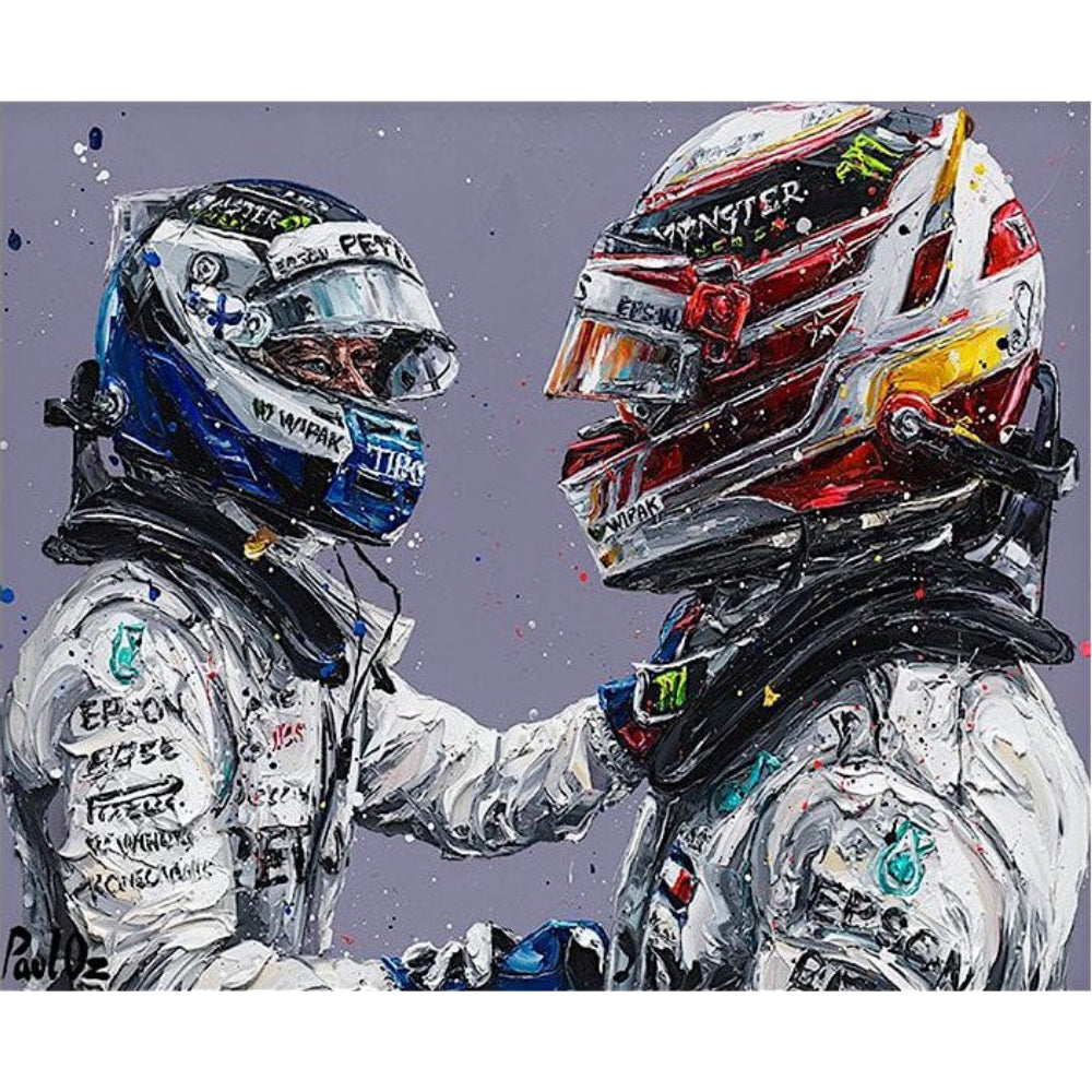Hamilton & Bottas 18