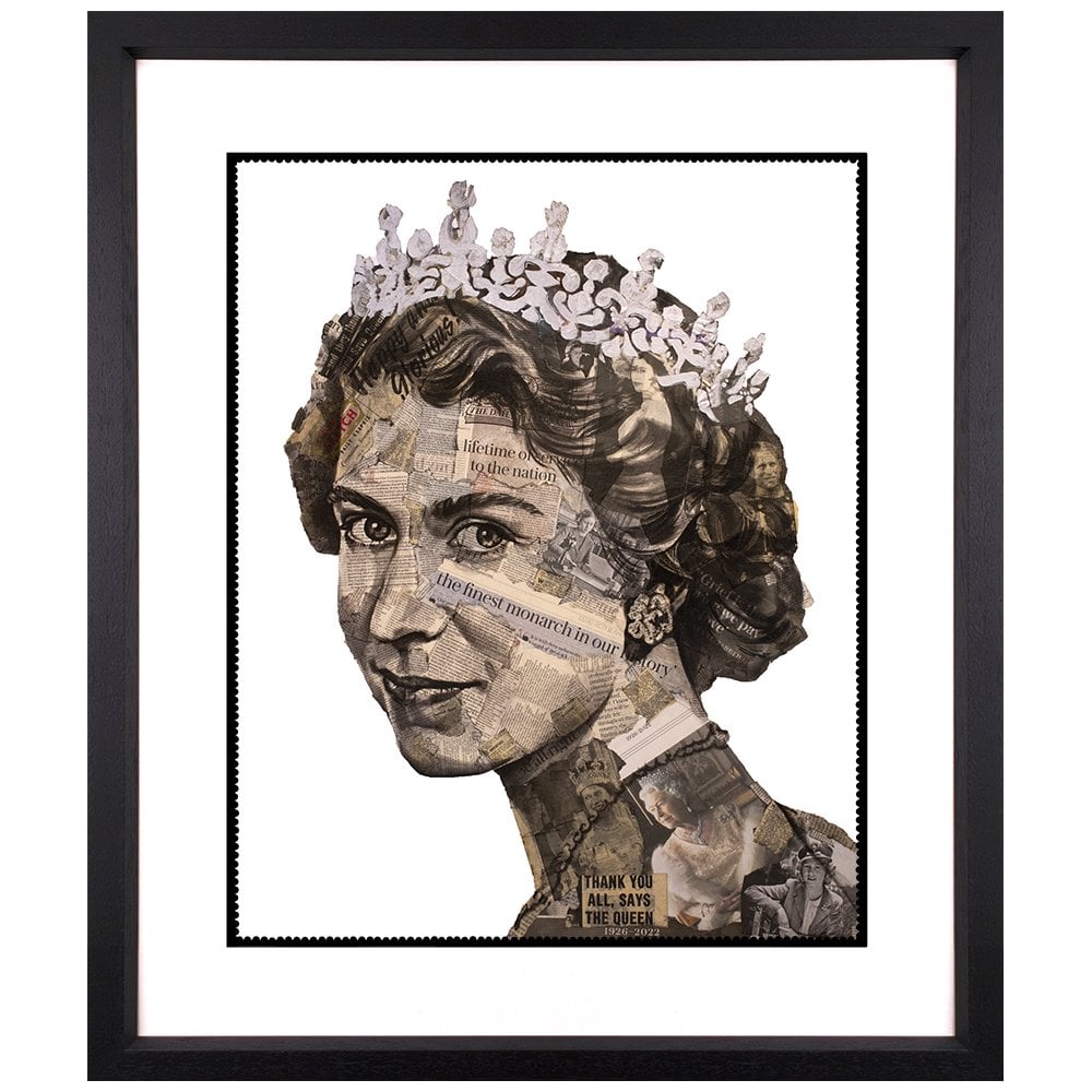 A Lifetime of Service (Queen Portrait)
