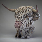 Highland Cow Bust (White)