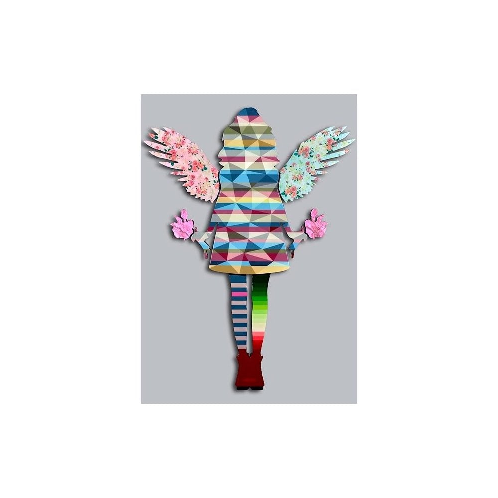 Angel Cake - Floral Striped