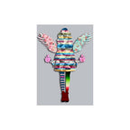 Angel Cake - Floral Striped
