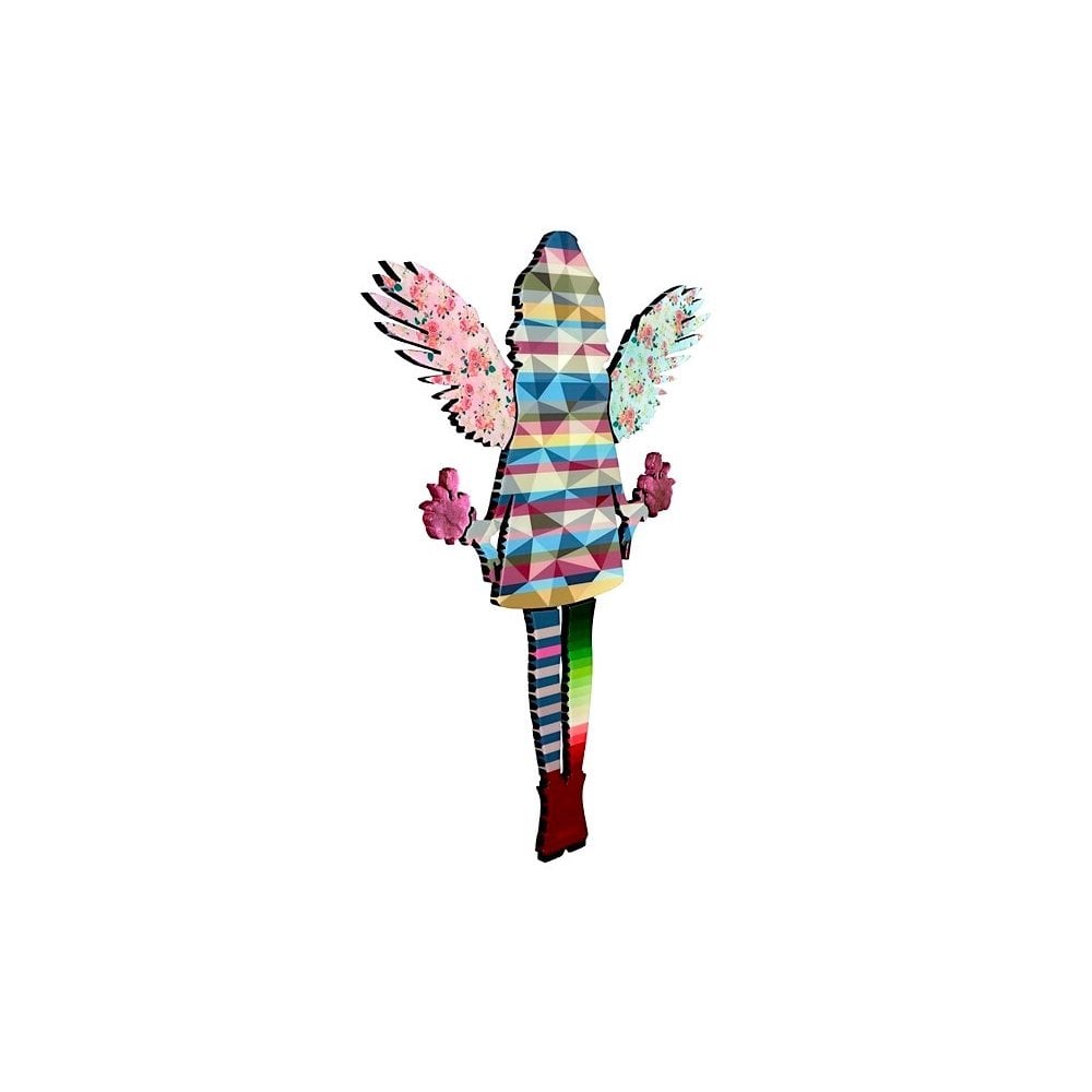 Angel Cake - Floral Striped