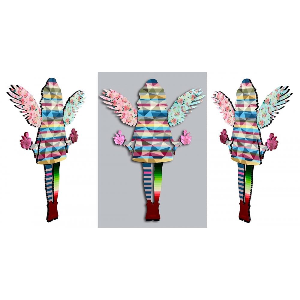 Angel Cake - Floral Striped
