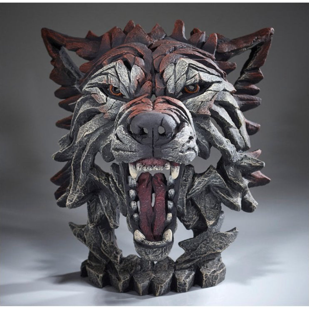Wolf Bust (Timber)