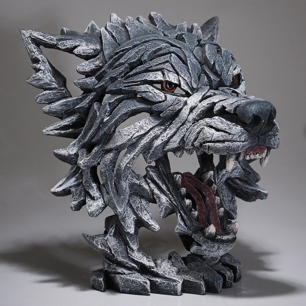 Wolf Bust (Grey)