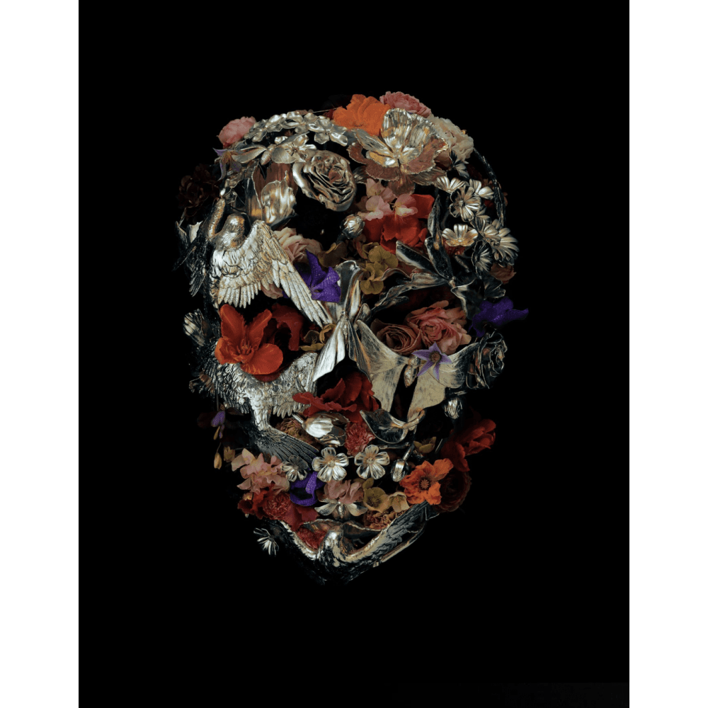 Vanitas Skull (Antique Silver Edition)