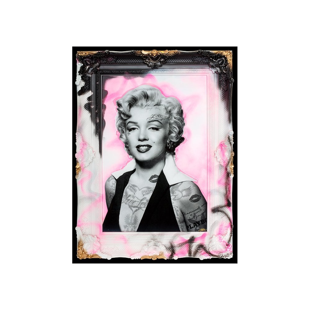 Imperfection is Beauty (Monroe/ Pink & White)