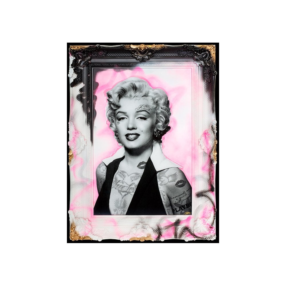 Imperfection is Beauty (Monroe/ Pink & White)