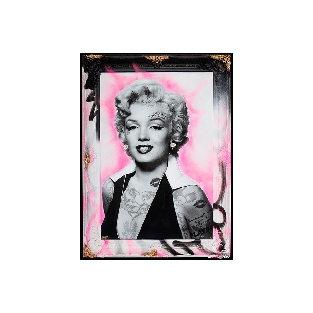 Imperfection is Beauty (Monroe/ Pink & White)