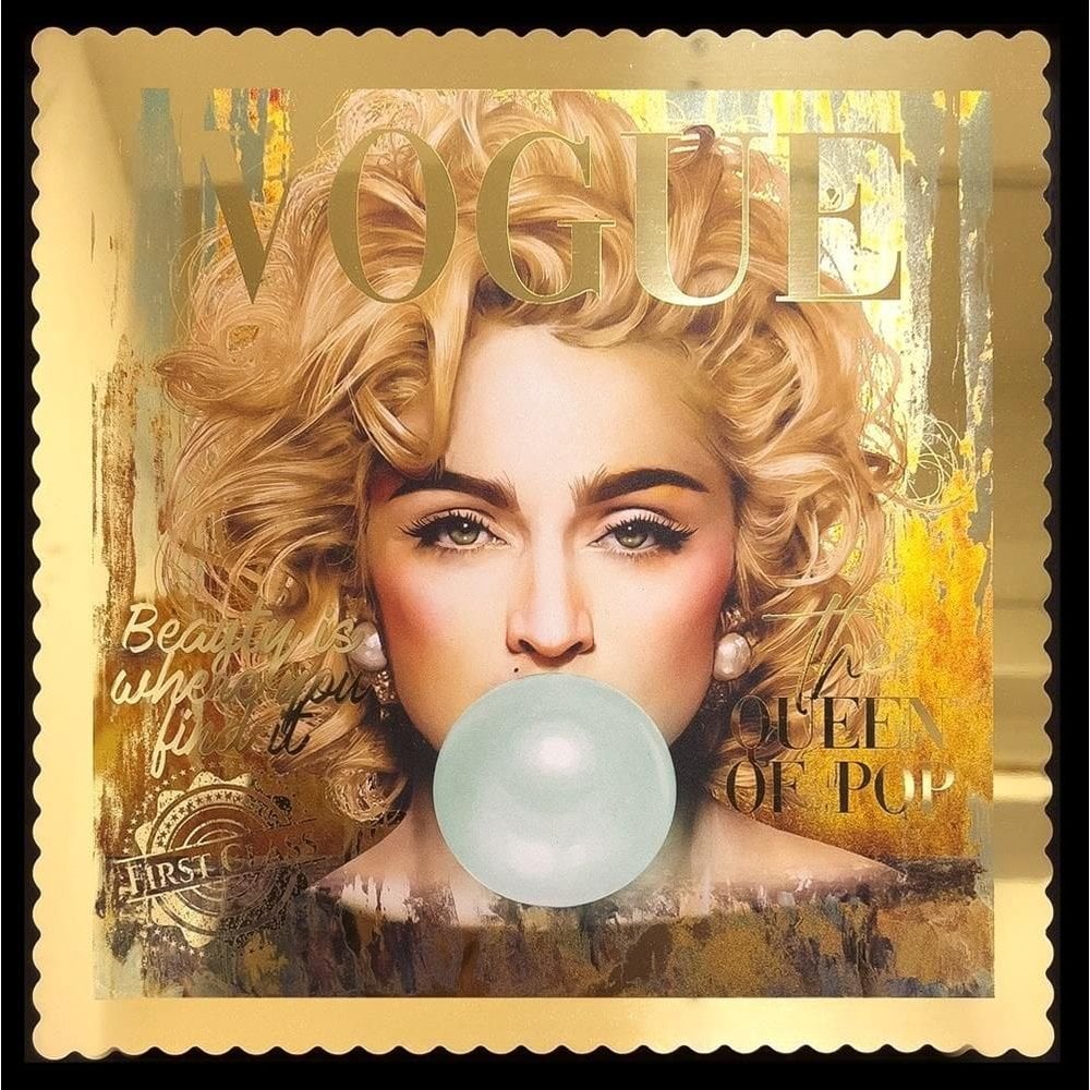 Queen Of Pop - Golden Stamp (Miniature)