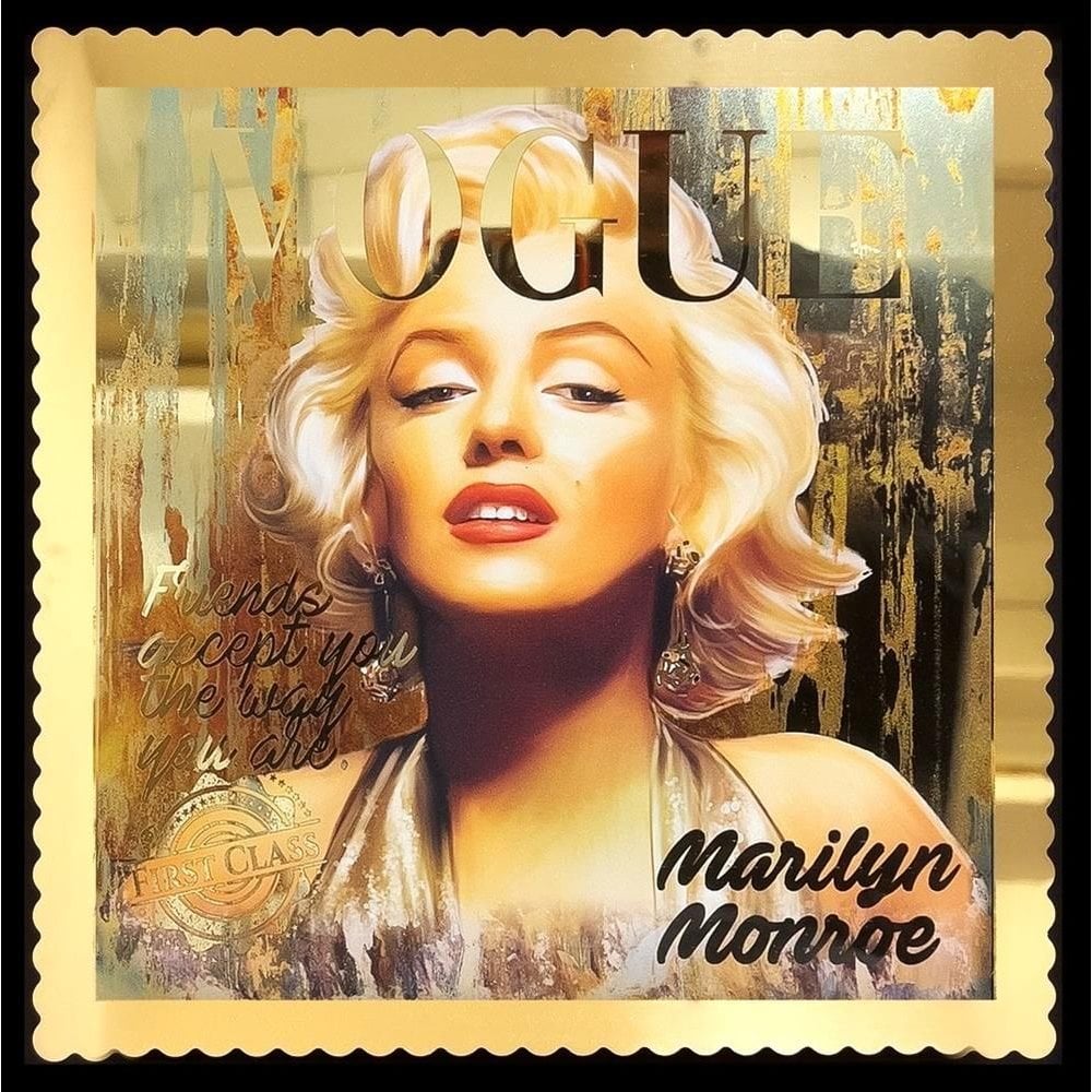 Golden Monroe - Golden Stamp (Miniature)