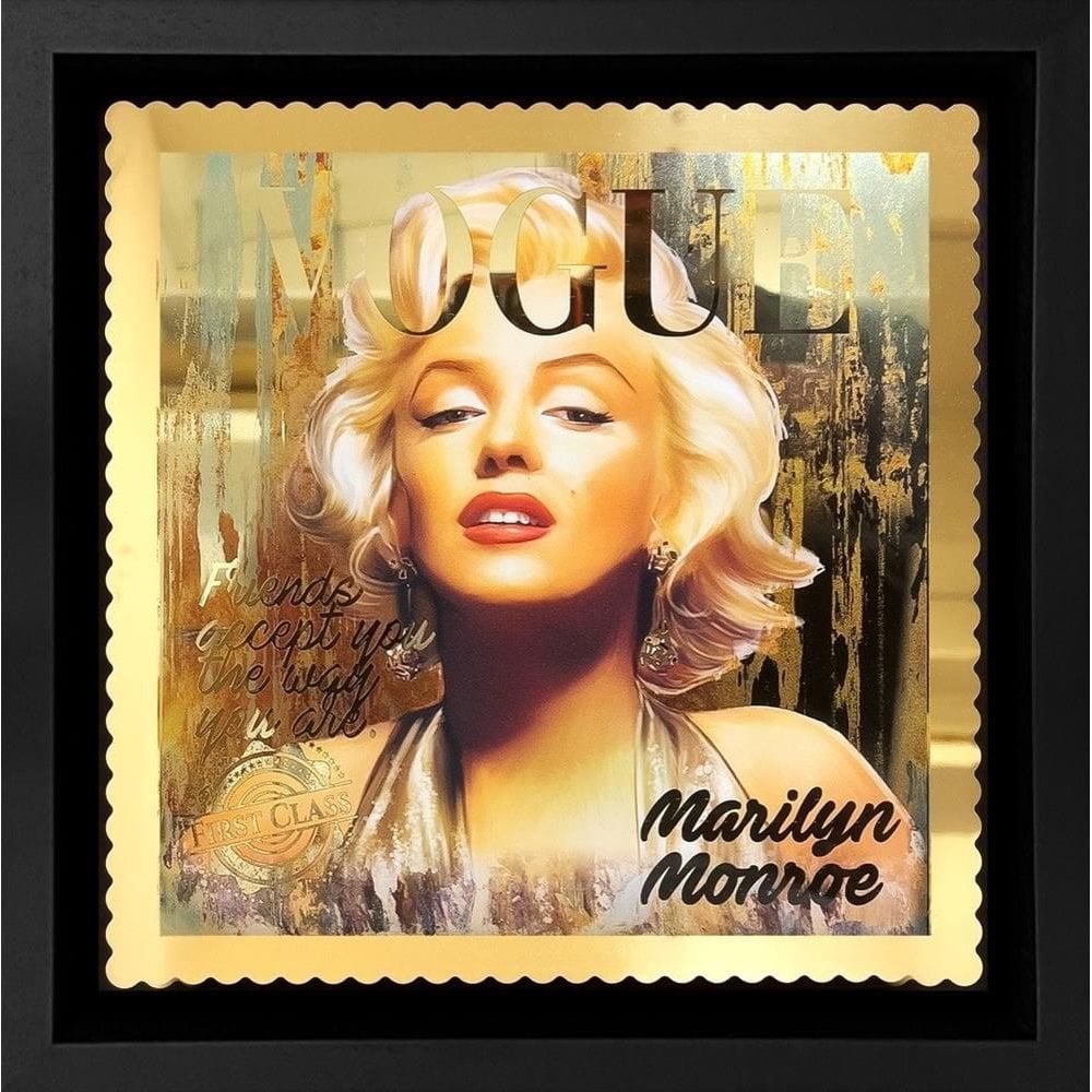 Golden Monroe - Golden Stamp (Miniature)