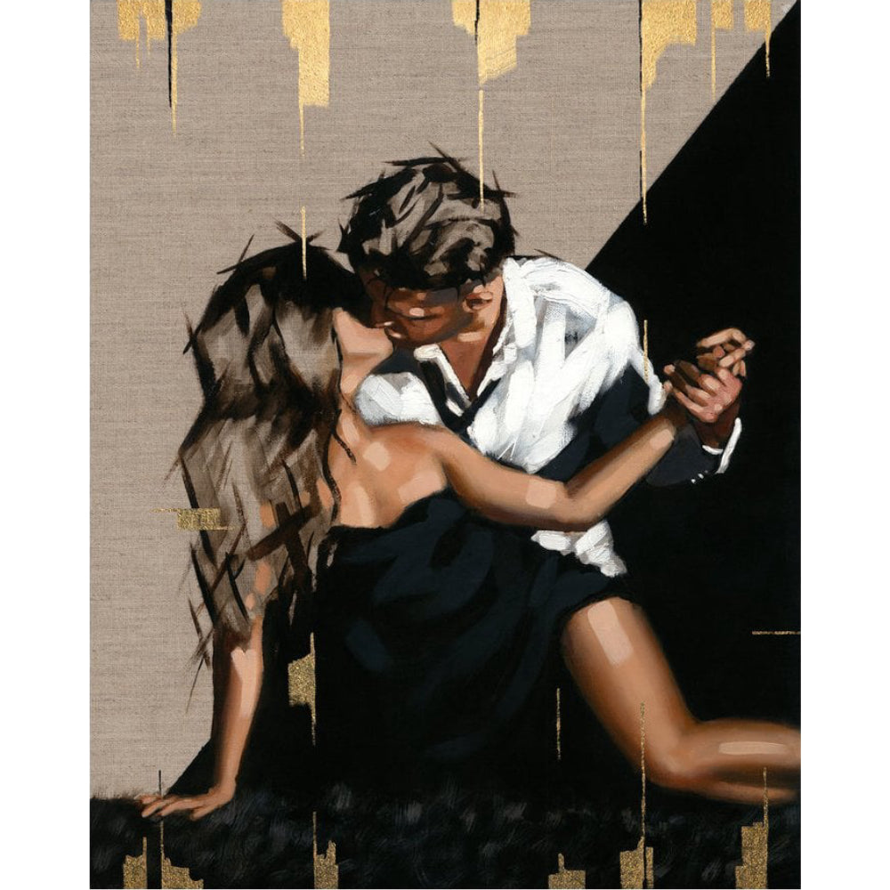 In One Kiss - Original Oil