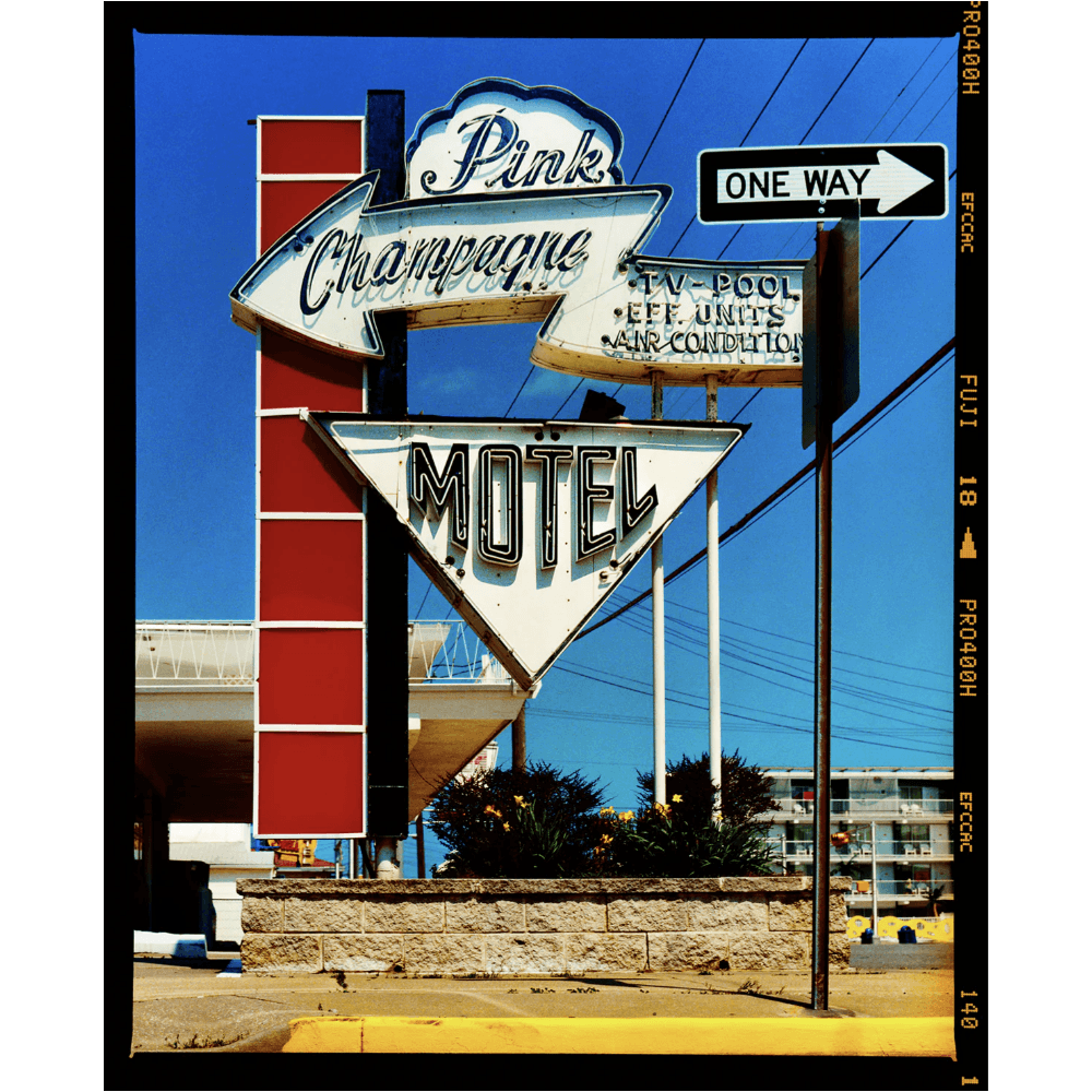 Pink Champagne Motel (Film Rebate), Wildwood, New Jersey, 2013