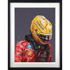 New Era (Lewis Hamilton 1st Ferrari Portrait)