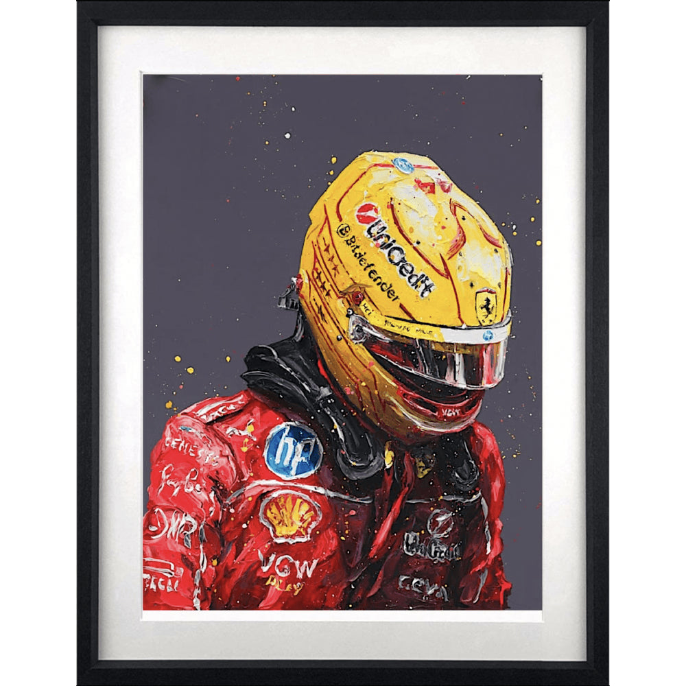 New Era (Lewis Hamilton 1st Ferrari Portrait)