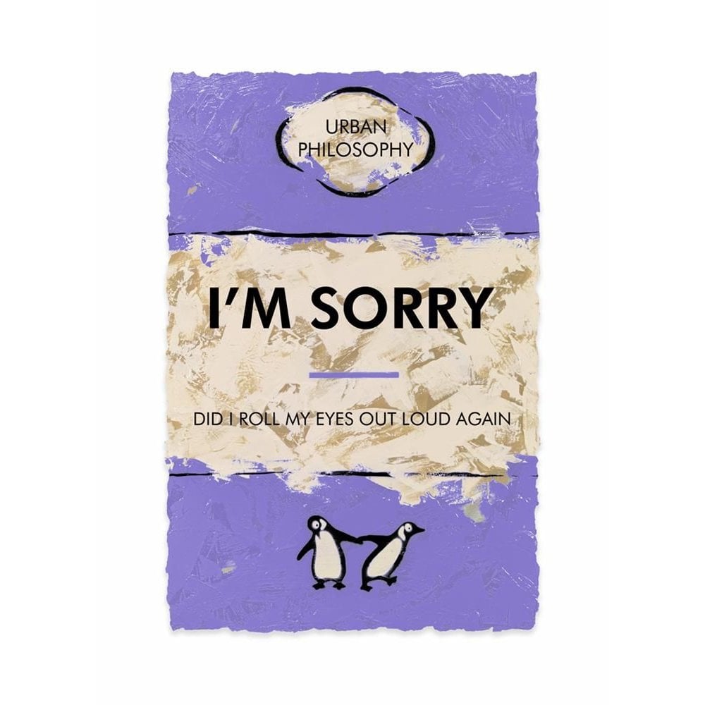 I'm Sorry