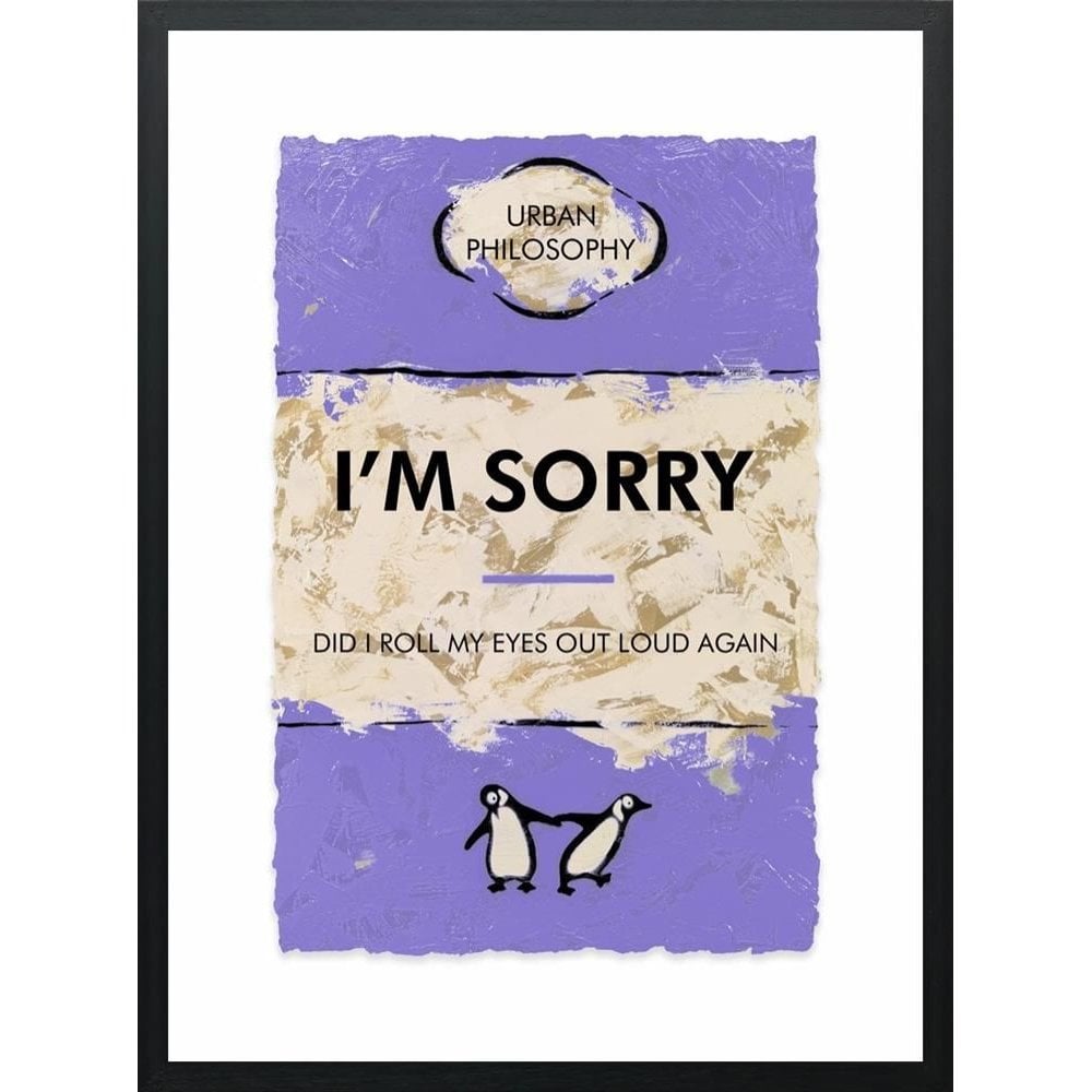 I'm Sorry
