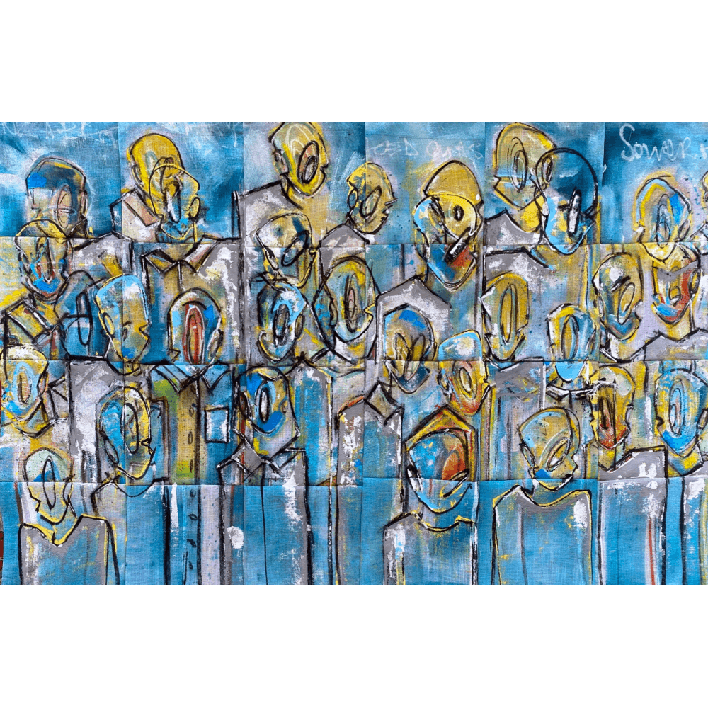 Dejected Fans (Patchworks)