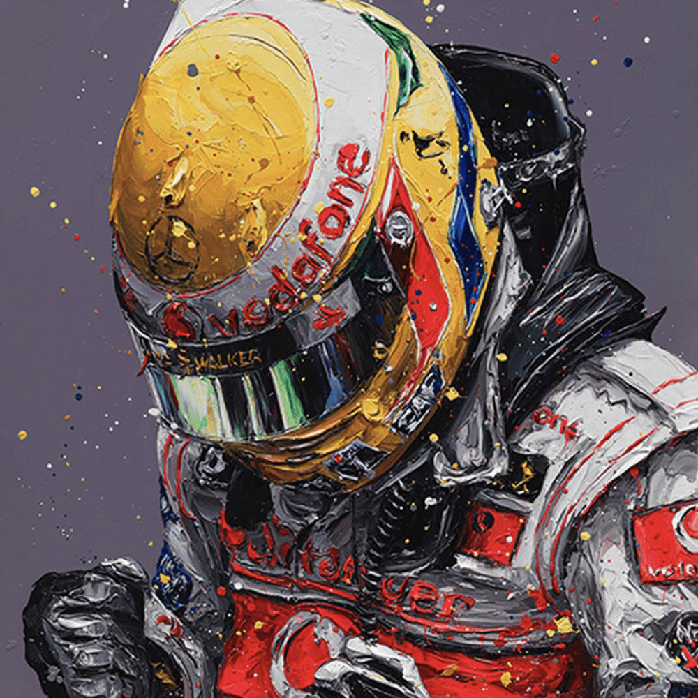 Lewis 1st Win 2007 - The Wall Of Champions Series