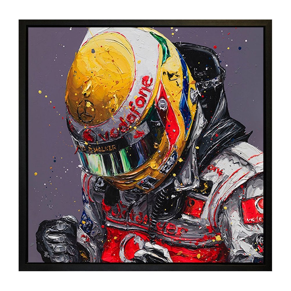 Lewis 1st Win 2007 - The Wall Of Champions Series